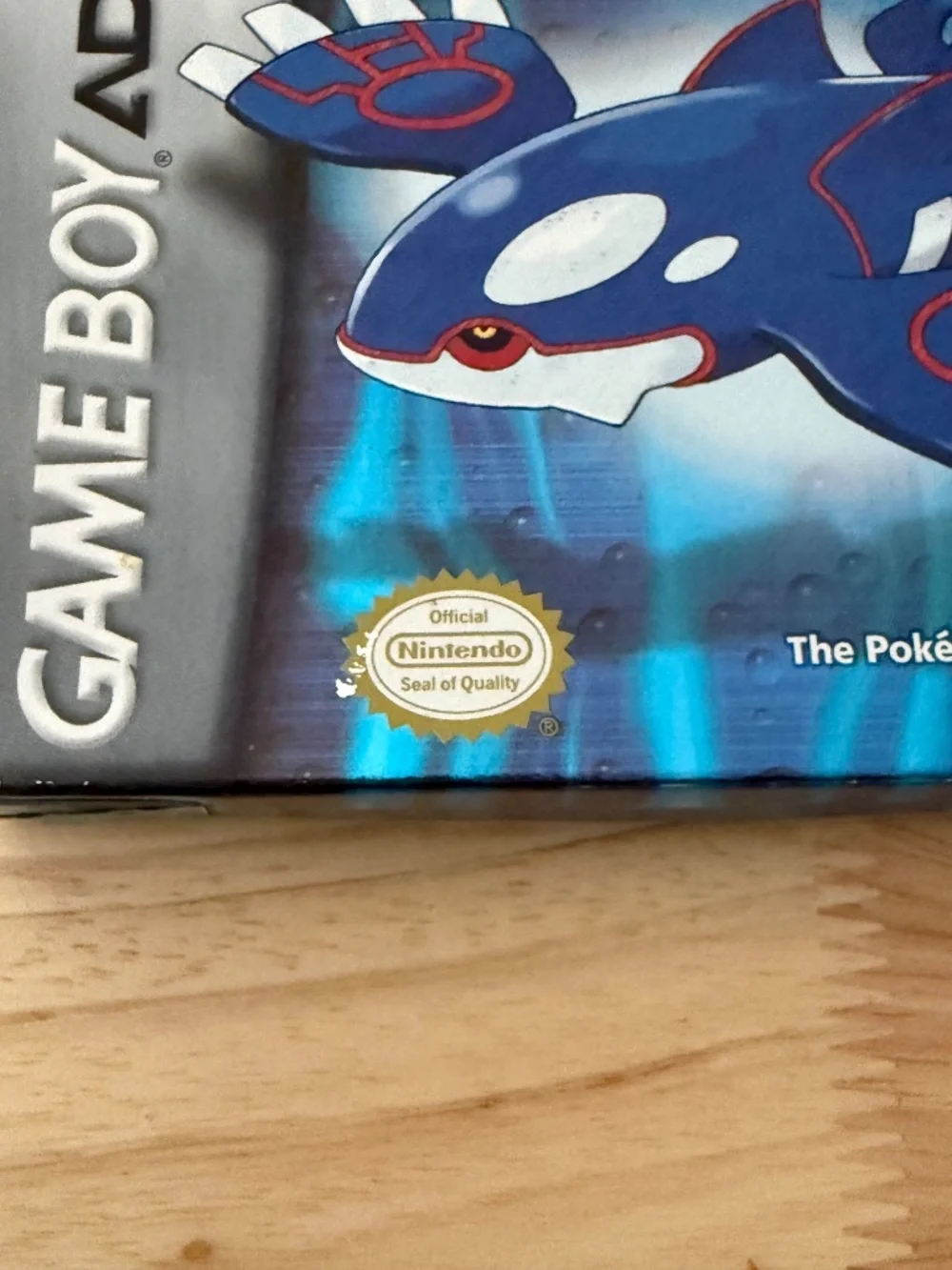 RARE Authentic Pokemon Sapphire Game Boy Advance Vintage CIB